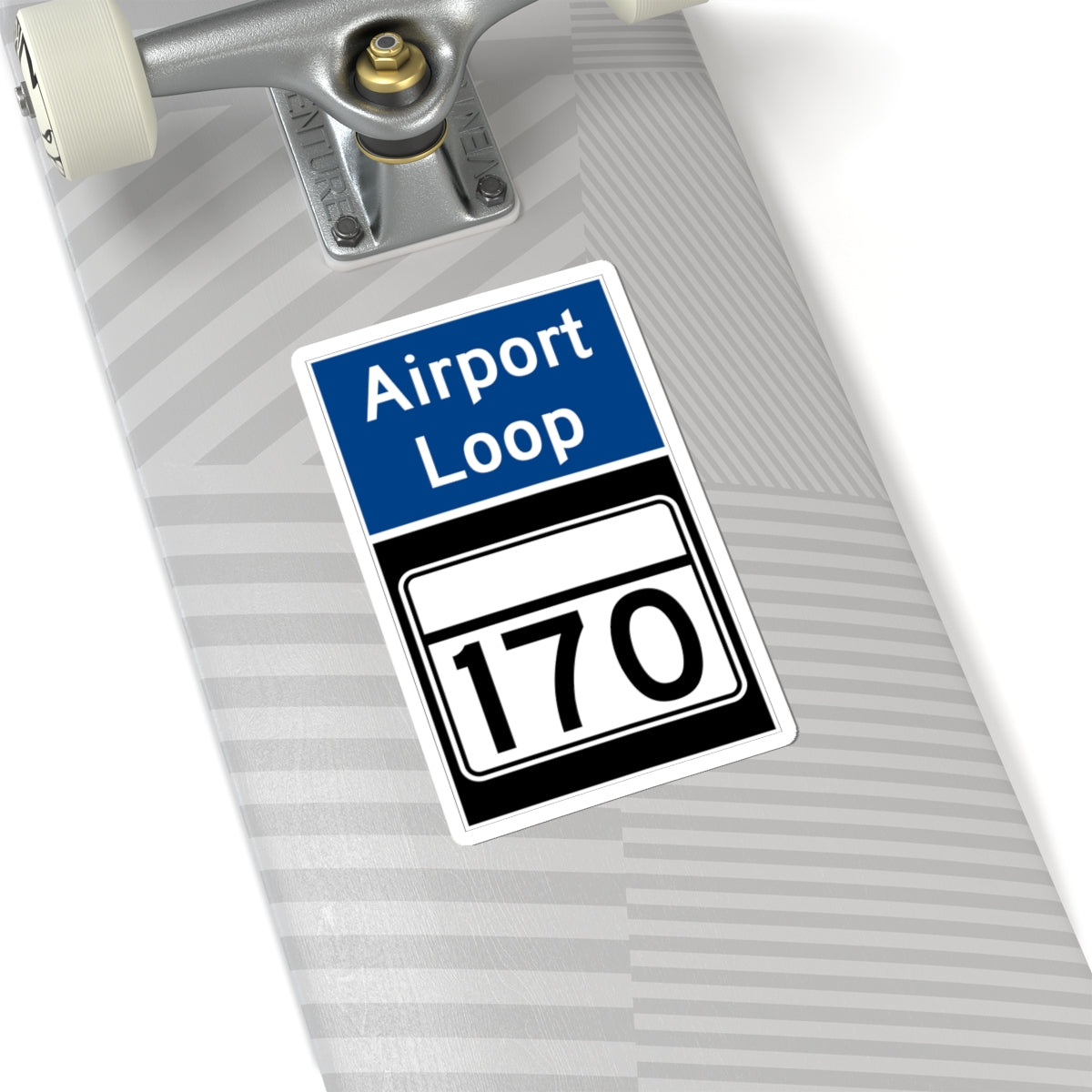 MD Route 170 Airport Loop (Maryland) (Road Sign) STICKER Vinyl Kiss-Cut Decal