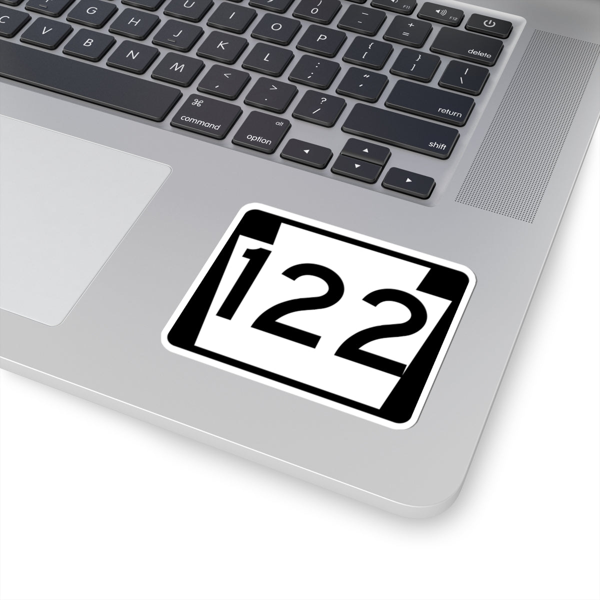 PA-122 (Pennsylvania) (Road Sign) STICKER Vinyl Kiss-Cut Decal