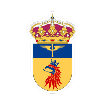 Skånska flygflottiljen vapen (Sweden) (Coat of Arms) STICKER Vinyl Kiss-Cut Decal