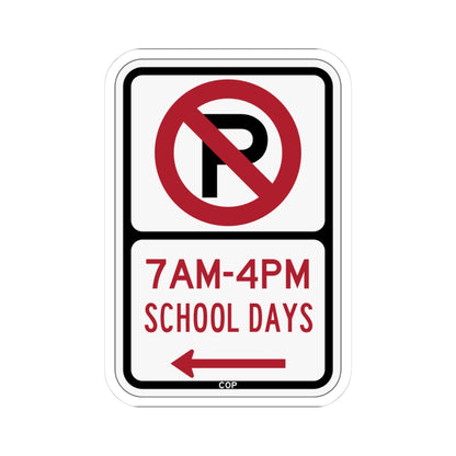 PBOT Road sign P1600L (Oregon) (Road Sign) STICKER Vinyl Kiss-Cut Decal
