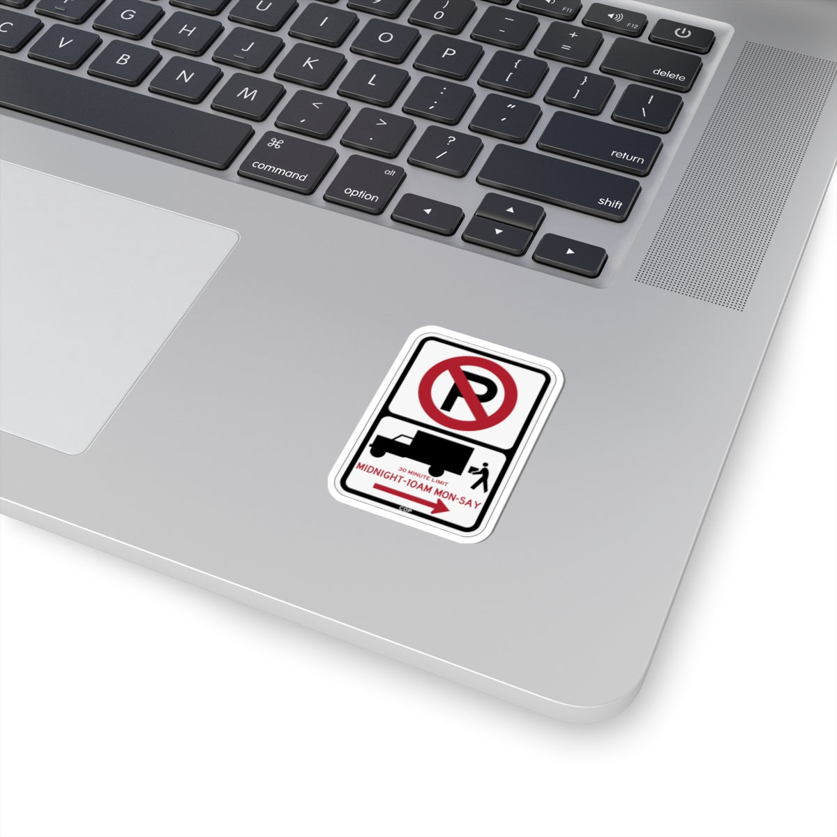 PBOT Road sign P2026R (Oregon) (Road Sign) STICKER Vinyl Kiss-Cut Decal