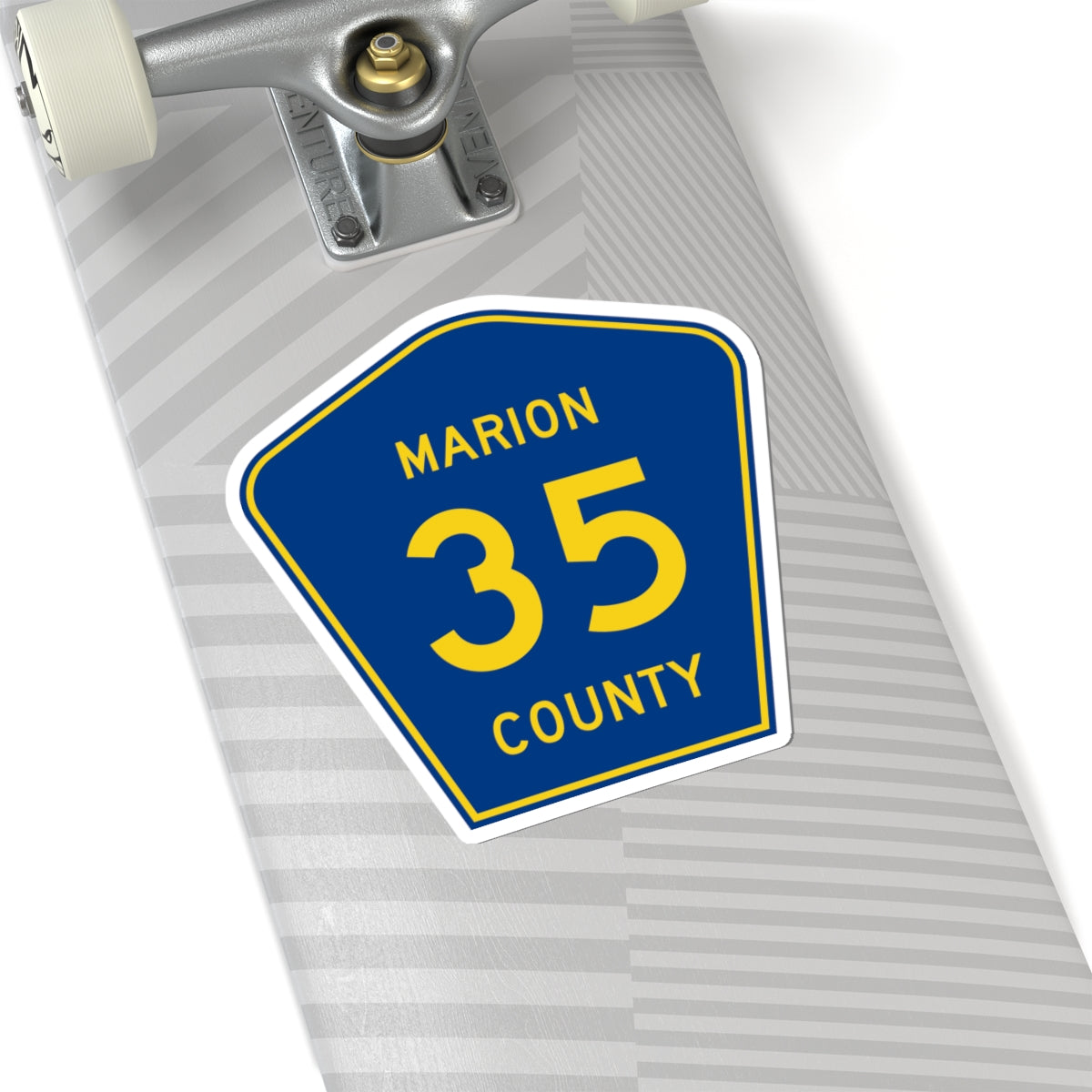Marion County Road 35 FL (Florida) (Road Sign) STICKER Vinyl Kiss-Cut Decal