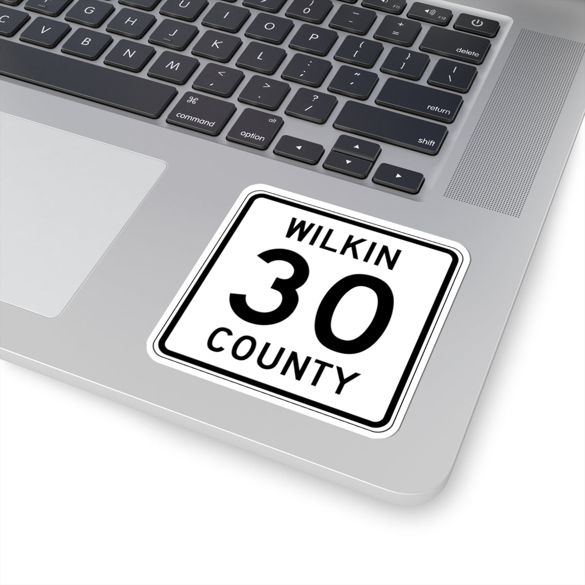 Wilkin County Route 30 MN (Minnesota) (Road Sign) STICKER Vinyl Kiss-Cut Decal