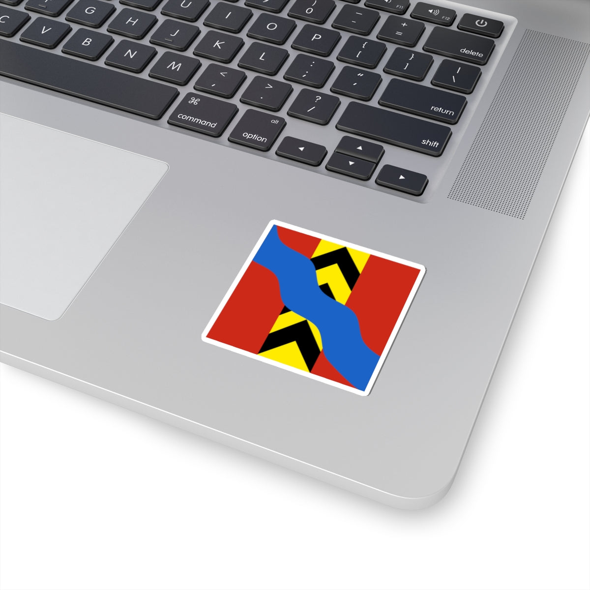 CHE Bruttelen Flag (Switzerland) STICKER Vinyl Kiss-Cut Decal