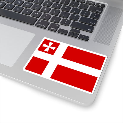 Flag of Volyn Oblast 3-2 (Ukraine) STICKER Vinyl Kiss-Cut Decal