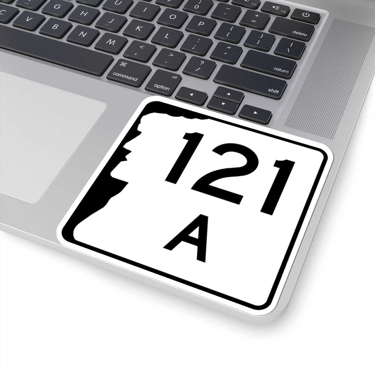NH Route 121A (New Hampshire) (Road Sign) STICKER Vinyl Kiss-Cut Decal