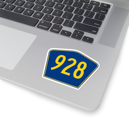 PR secondary 928 (Puerto Rico) (Road Sign) STICKER Vinyl Kiss-Cut Decal