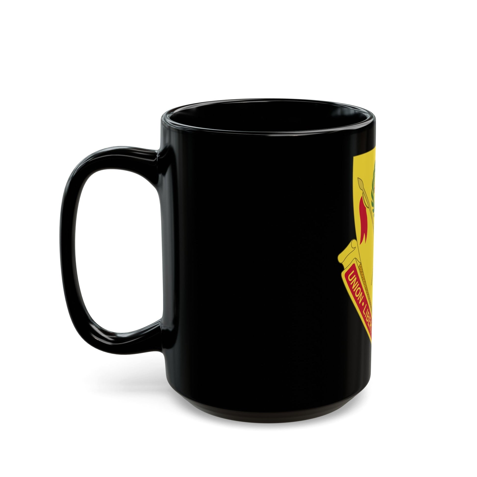 180th Field Artillery Battalion (U.S. Army) Black Coffee Mug-The Sticker Space