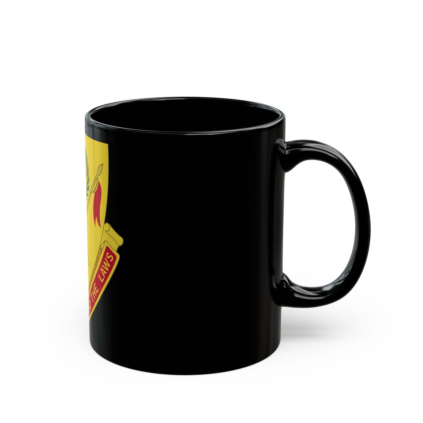 180th Field Artillery Battalion (U.S. Army) Black Coffee Mug-The Sticker Space