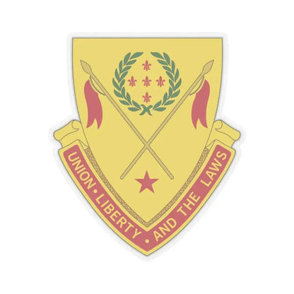 180th Field Artillery Battalion (U.S. Army) STICKER Vinyl Kiss-Cut Decal 3 Inch Transparent - The Sticker Space