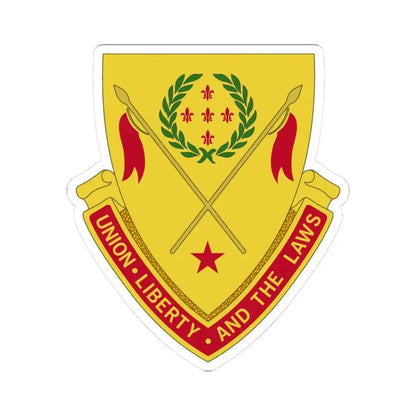 180th Field Artillery Battalion (U.S. Army) STICKER Vinyl Kiss-Cut Decal 3 Inch White - The Sticker Space