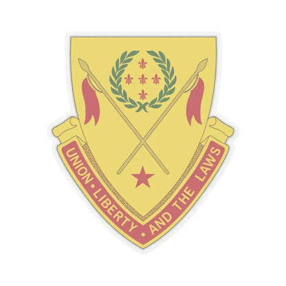 180th Field Artillery Battalion (U.S. Army) STICKER Vinyl Kiss-Cut Decal 6 Inch Transparent - The Sticker Space