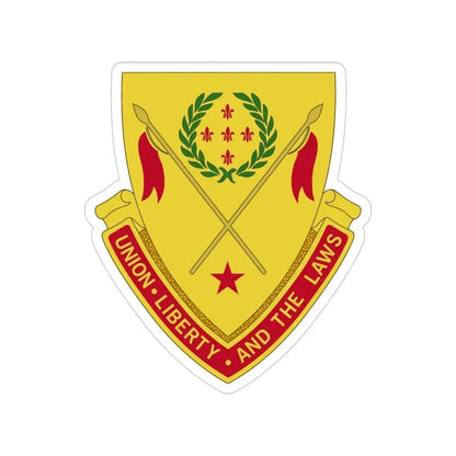 180th Field Artillery Battalion (U.S. Army) Transparent STICKER Die-Cut Vinyl Decal 4 Inch - The Sticker Space