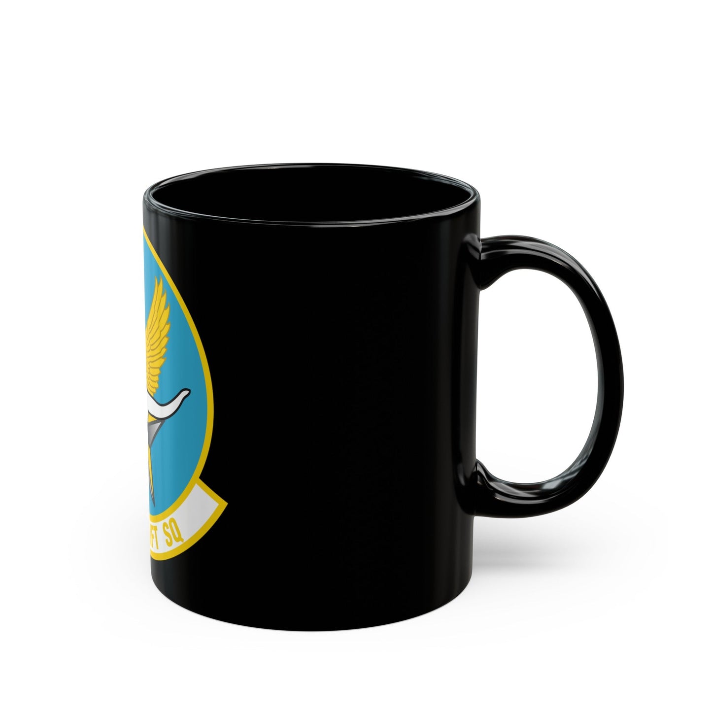 181 Airlift Squadron (U.S. Air Force) Black Coffee Mug-The Sticker Space