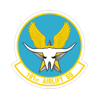 181 Airlift Squadron (U.S. Air Force) STICKER Vinyl Die-Cut Decal-2 Inch-The Sticker Space