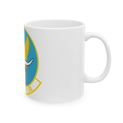 181 Airlift Squadron (U.S. Air Force) White Coffee Mug-The Sticker Space