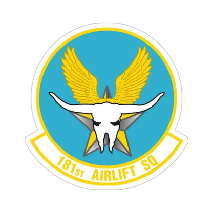 181 Airlift Squadron (U.S. Air Force) STICKER Vinyl Die-Cut Decal 2 Inch - The Sticker Space