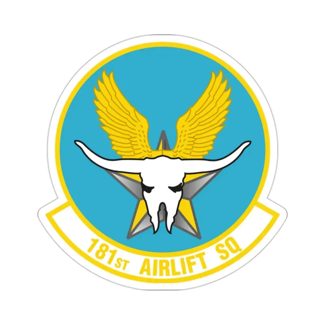 181 Airlift Squadron (U.S. Air Force) STICKER Vinyl Die-Cut Decal - The Sticker Space