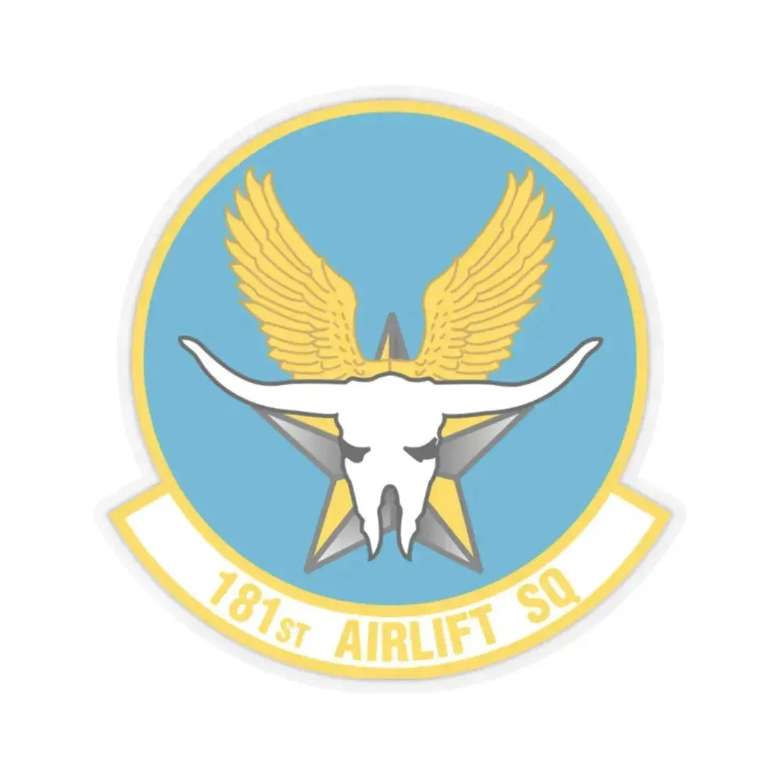 181 Airlift Squadron (U.S. Air Force) STICKER Vinyl Kiss-Cut Decal - The Sticker Space