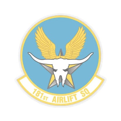 181 Airlift Squadron (U.S. Air Force) STICKER Vinyl Kiss-Cut Decal - The Sticker Space