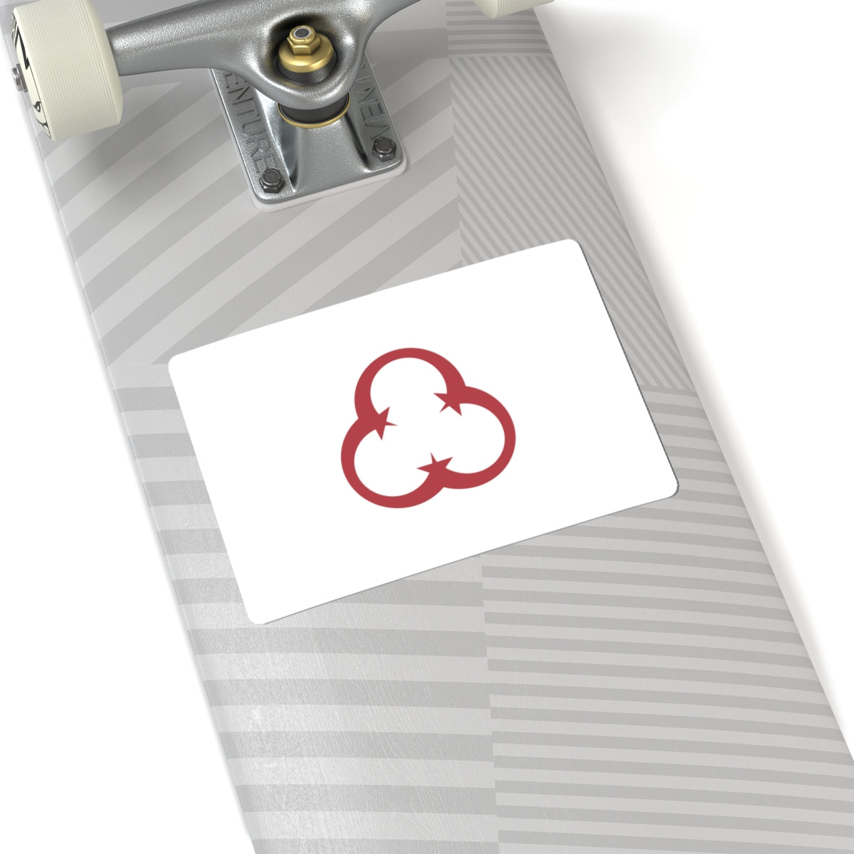 Flag of Oiso Kanagawa (Japan) STICKER Vinyl Kiss-Cut Decal