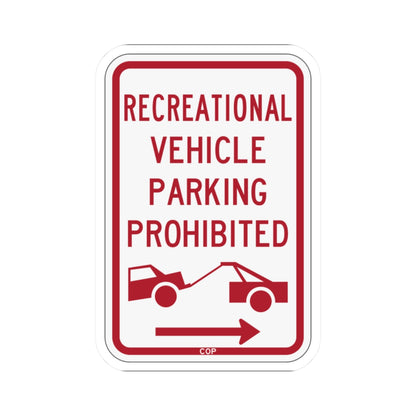 PBOT Road sign P1957R (Oregon) (Road Sign) STICKER Vinyl Kiss-Cut Decal