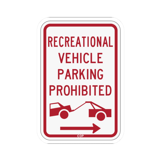 PBOT Road sign P1957R (Oregon) (Road Sign) STICKER Vinyl Kiss-Cut Decal