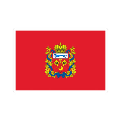 Flag of Orenburg Oblast (Russia) STICKER Vinyl Kiss-Cut Decal