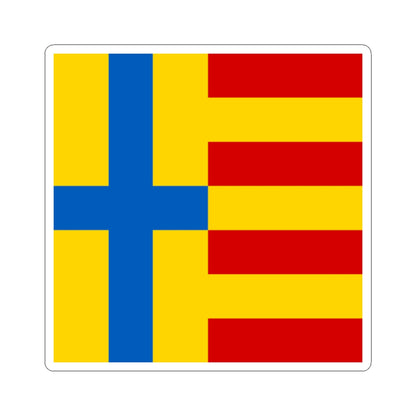 Strusiv flag (Ukraine) STICKER Vinyl Kiss-Cut Decal