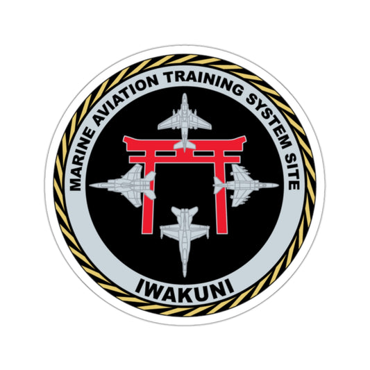 Marine Aviation Training System Site Iwakuni (USMC) STICKER Vinyl Kiss-Cut Decal