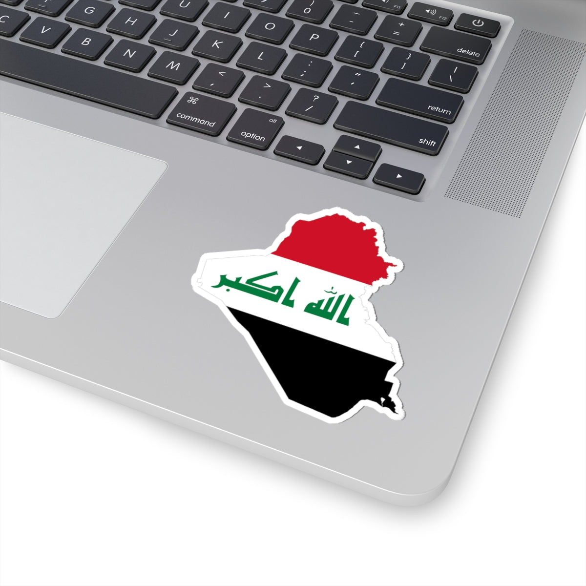 Iraq-Flagmap (Iraq) STICKER Vinyl Kiss-Cut Decal