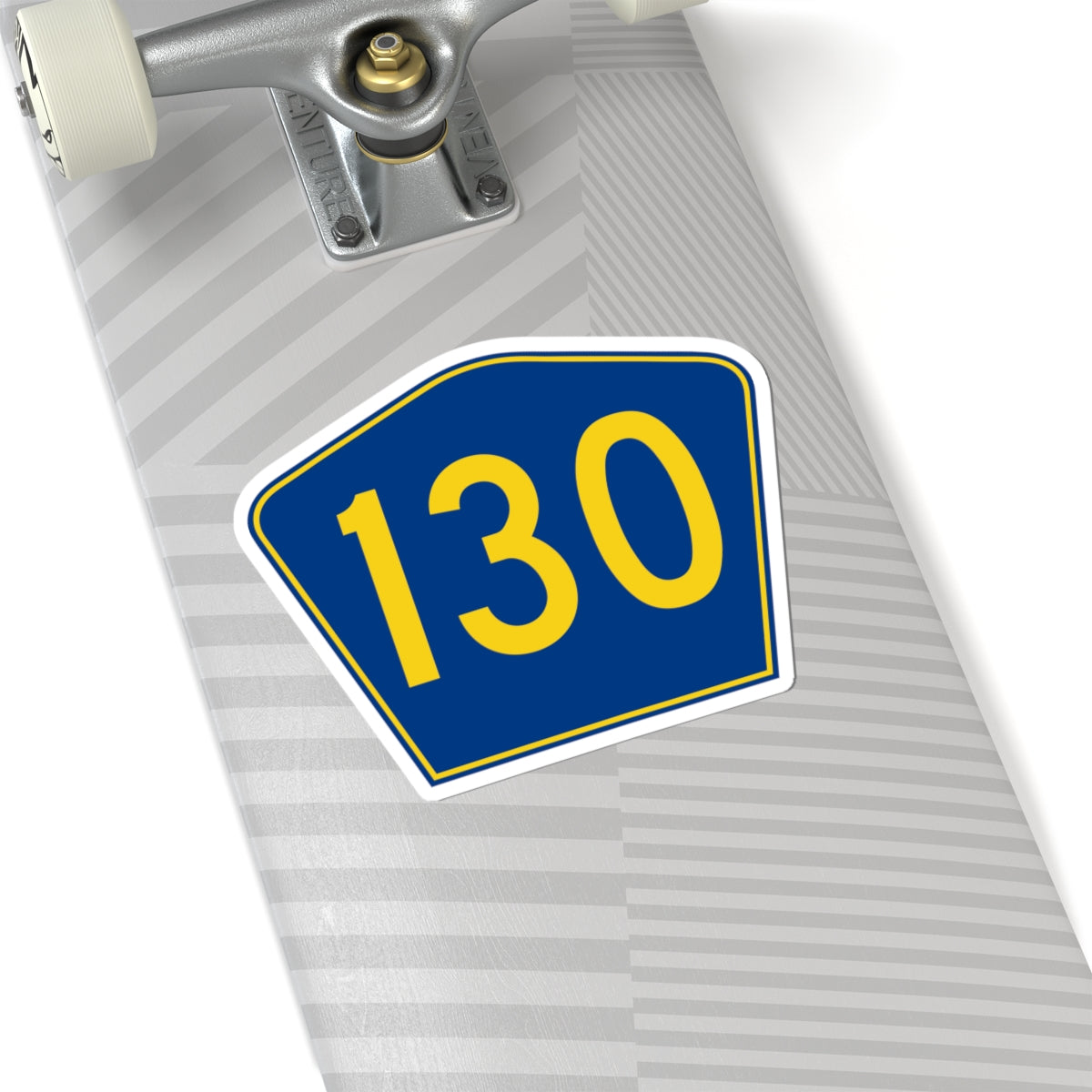 PR secondary 130 (Puerto Rico) (Road Sign) STICKER Vinyl Kiss-Cut Decal