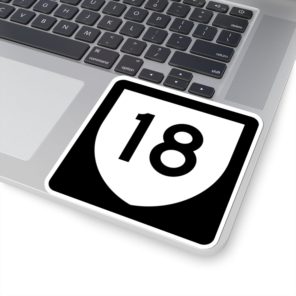 PR urban primary 18 (Puerto Rico) (Road Sign) STICKER Vinyl Kiss-Cut Decal
