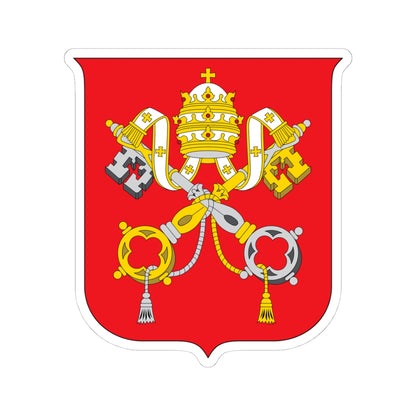 Coat of arms of Vatican City State - STICKER Vinyl Kiss-Cut Decal