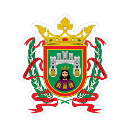 Escudo de Burgos (Spain) (Coat of Arms) STICKER Vinyl Kiss-Cut Decal