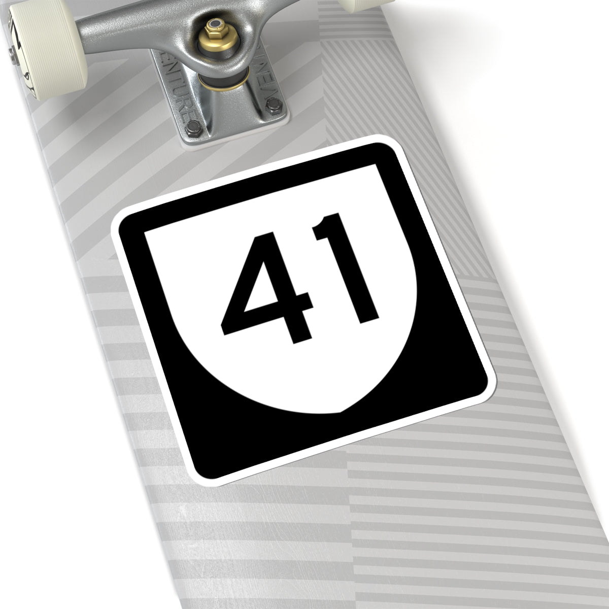 PR urban primary 41 (Puerto Rico) (Road Sign) STICKER Vinyl Kiss-Cut Decal