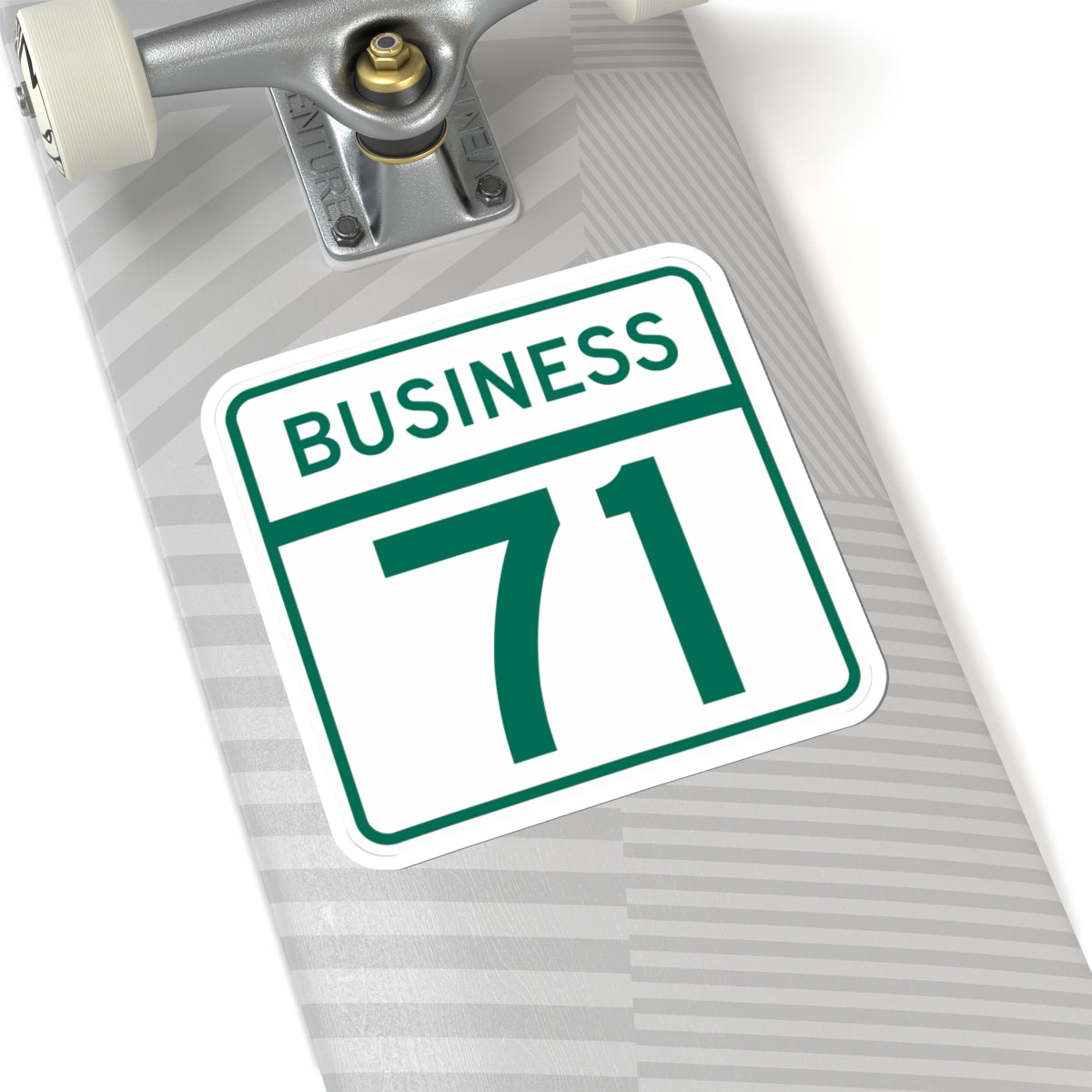 MD Route 71 Business (Maryland) (Road Sign) STICKER Vinyl Kiss-Cut Decal