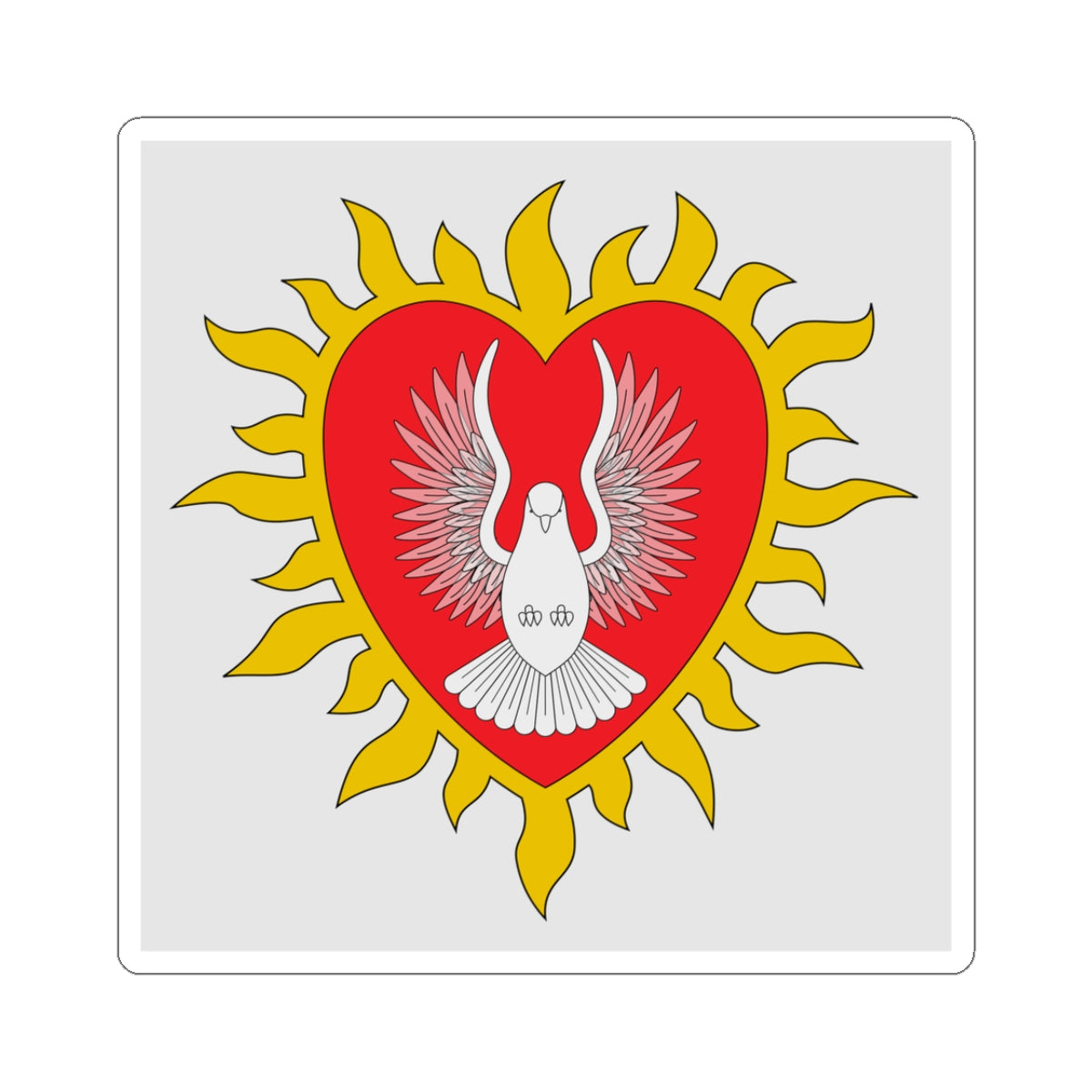 Flag of Marian Eleganti (Switzerland) STICKER Vinyl Kiss-Cut Decal