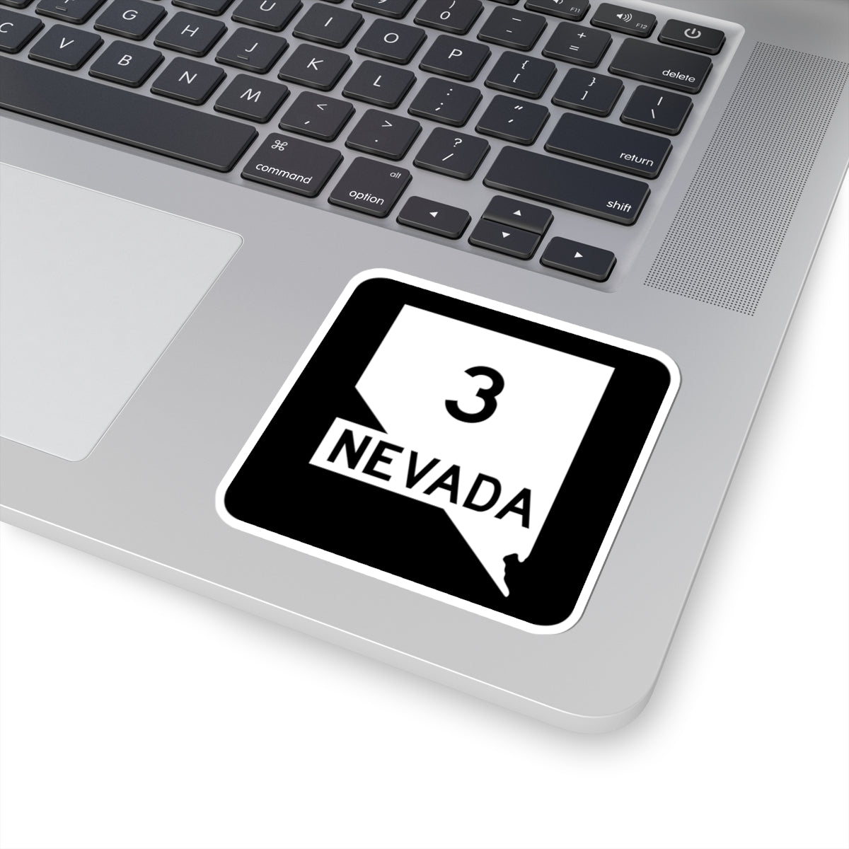 Nevada 3 (Nevada) (Road Sign) STICKER Vinyl Kiss-Cut Decal