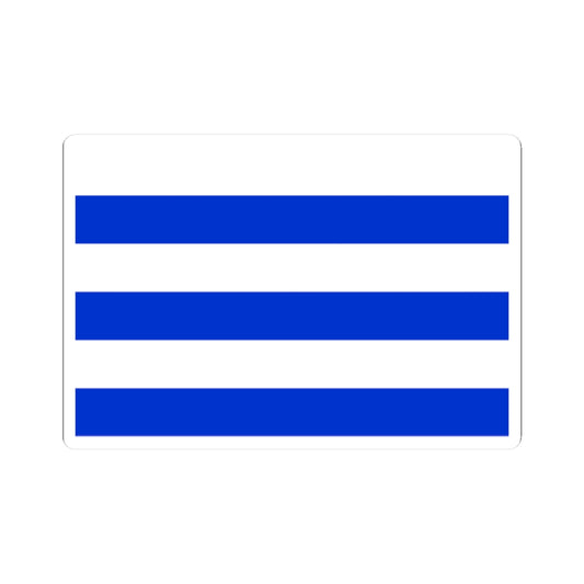 Flag of Dunkirk (France) STICKER Vinyl Kiss-Cut Decal