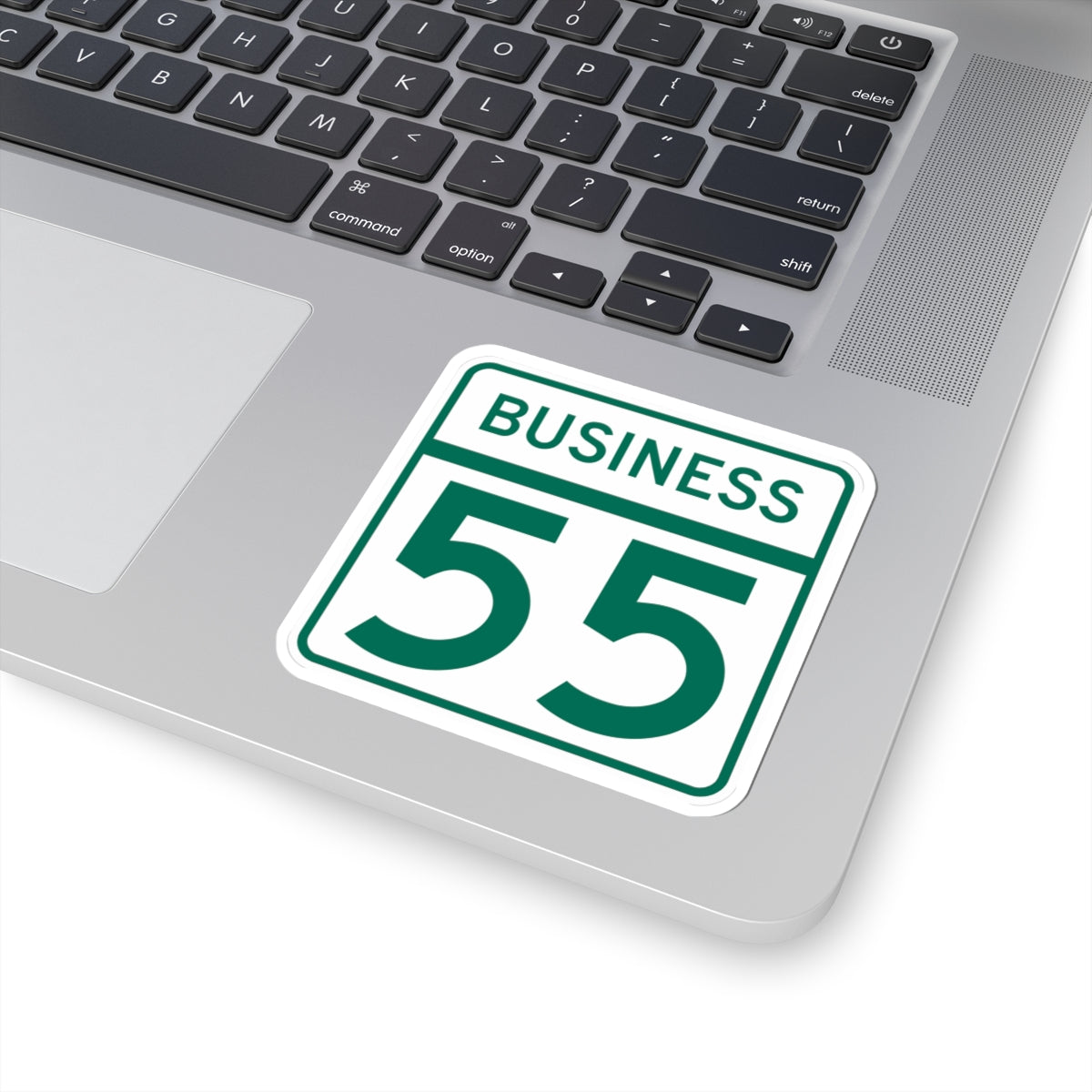 MD Route 55 Business (Maryland) (Road Sign) STICKER Vinyl Kiss-Cut Decal
