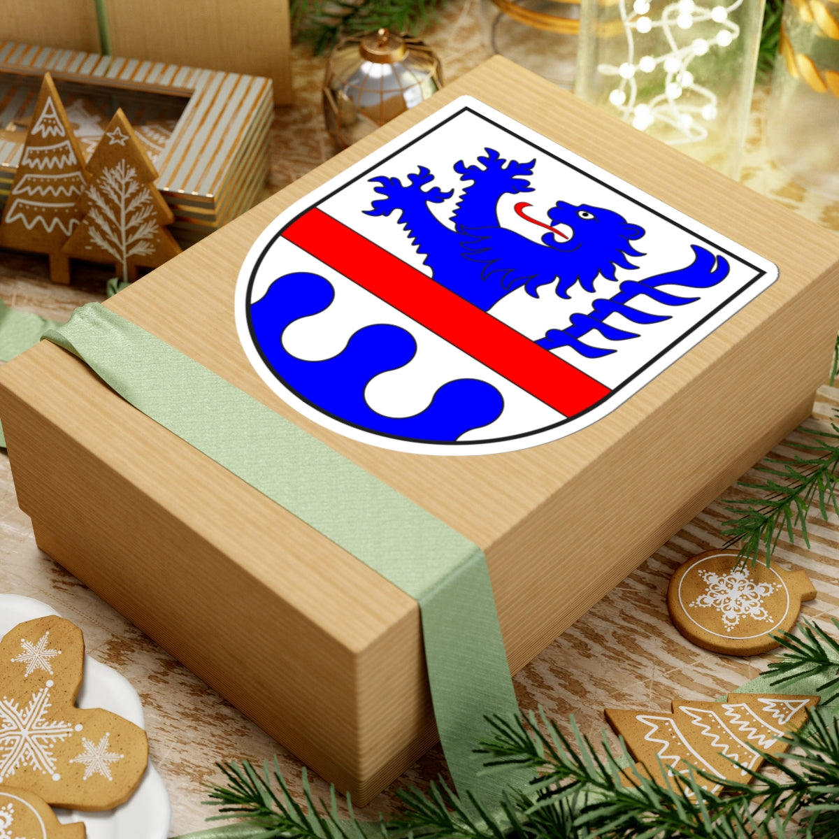 Tartar wappen (Switzerland) (Coat of Arms) STICKER Vinyl Kiss-Cut Decal