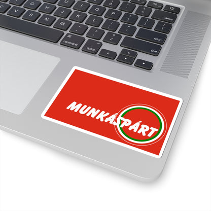 Flag of the Hungarian Communist Workers Party (Hungary) STICKER Vinyl Kiss-Cut Decal