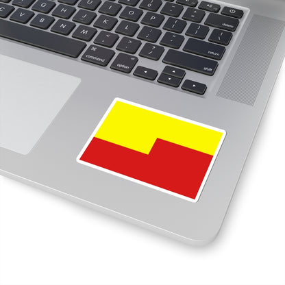 Flag of Nordkapp (Norway) STICKER Vinyl Kiss-Cut Decal