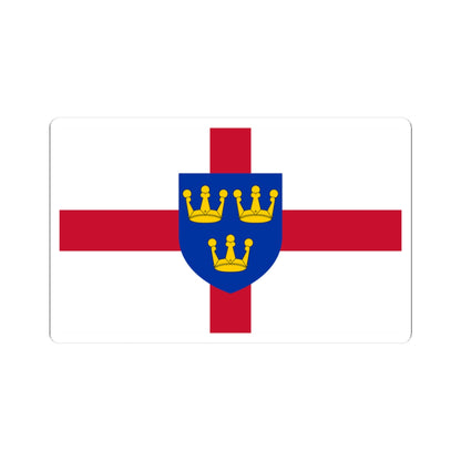 Flag of East Anglia (England) STICKER Vinyl Kiss-Cut Decal