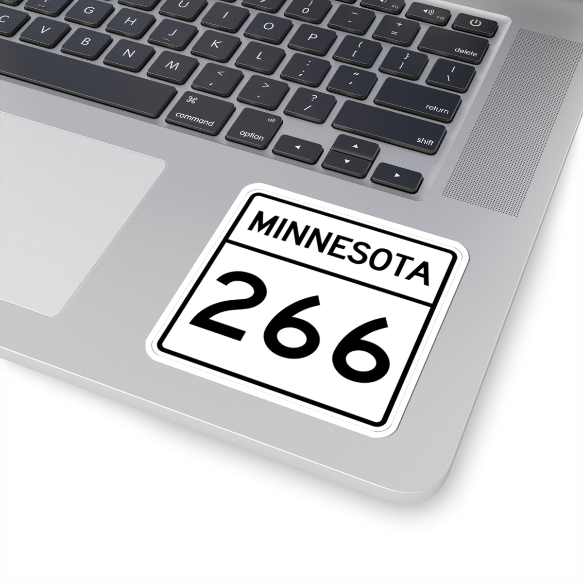 MN-266 1948 (Minnesota) (Road Sign) STICKER Vinyl Kiss-Cut Decal