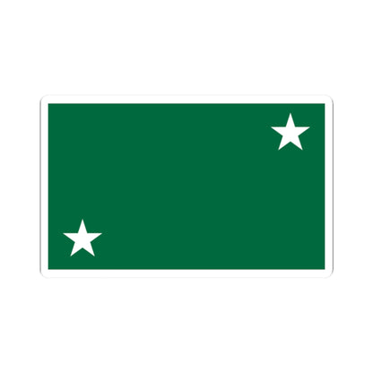 Flag of Togo 1958-1960 (Togo) STICKER Vinyl Kiss-Cut Decal