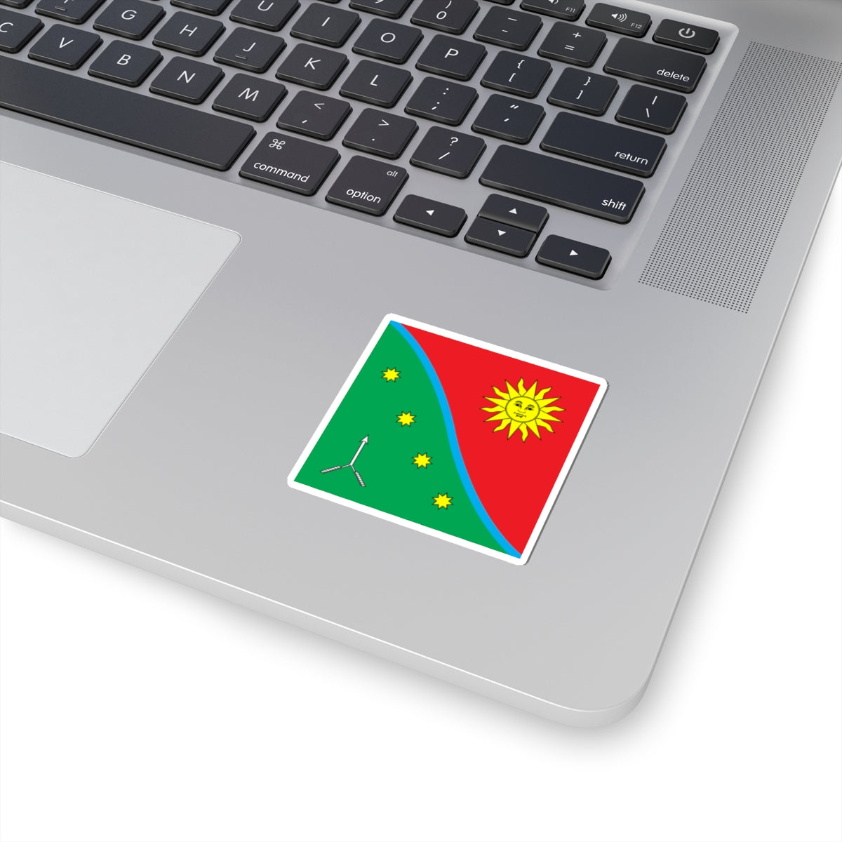 Flag of Kalynivka Vinnytsia Oblast (Ukraine) STICKER Vinyl Kiss-Cut Decal