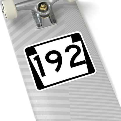 PA-192 (Pennsylvania) (Road Sign) STICKER Vinyl Kiss-Cut Decal