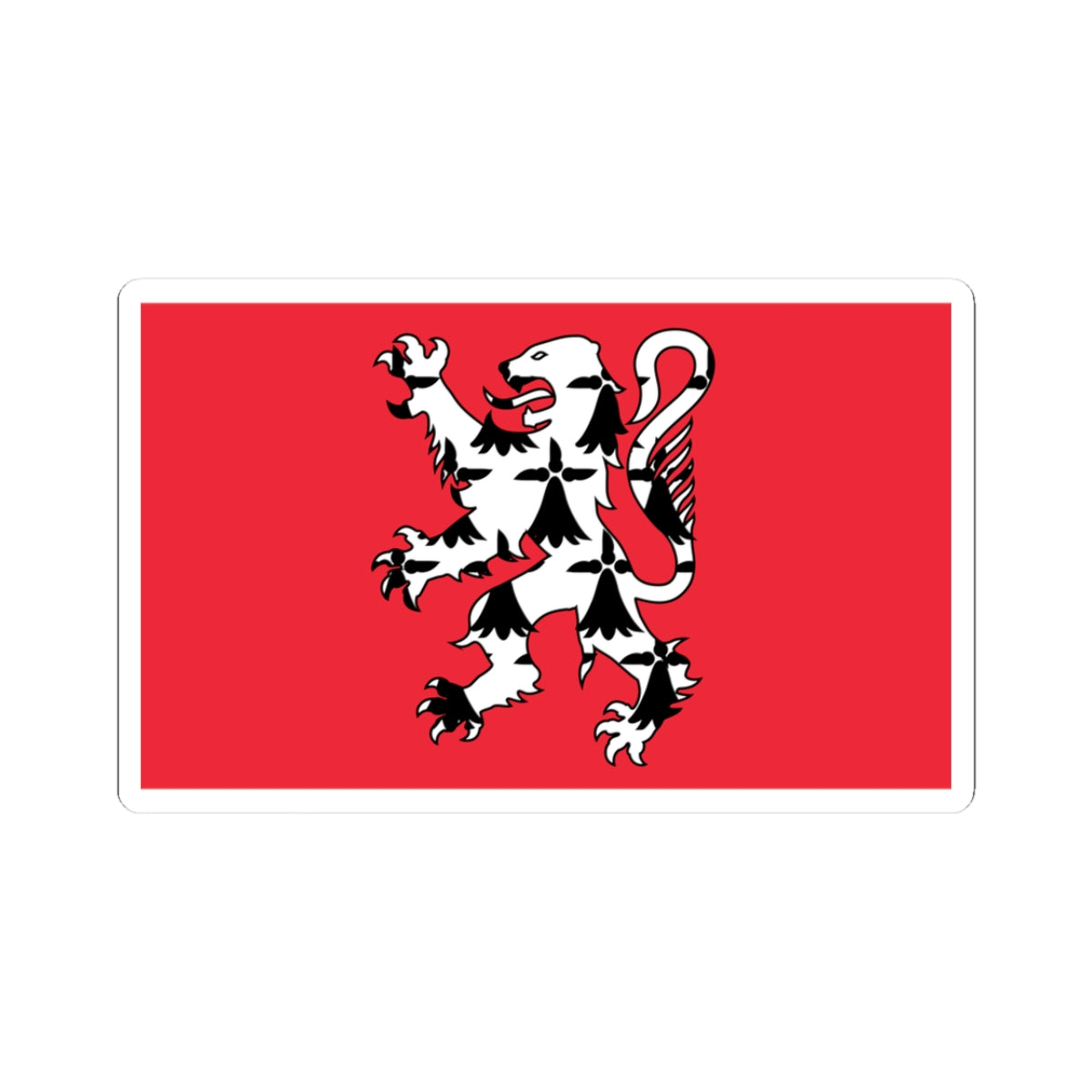 Flag of Bugey (France) STICKER Vinyl Kiss-Cut Decal